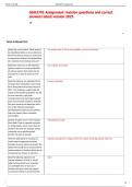 GGH3701 Assignment revision questions and correct  answers latest version 2025 