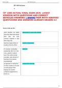 EDF 1005 ACTUAL FINAL EXAM 2025  LATEST  VERSION WITH QUESTIONS AND CORRECT  DETAILED ANSWERS BRAND NEW WITH VERIFIED  QUESTUIONS AND ANSWERS ALREADY GRADED A&plus; 