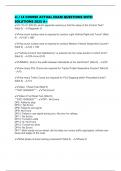 LI &sol; LE COURSE ACTUAL EXAM QUESTIONS WITH SOLUTIONS 2025 A&plus;