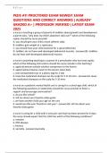 PEDS ATI PROCTORED EXAM NEWEST EXAM QUESTIONS AND CORRECT ANSWERS &vert; ALREADY GRADED A&plus; &vert; PROFESSOR VERIFIED &vert; LATEST EXAM 2025