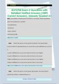 ECP3704 Exam 2 Questions with  Detailed Verified Answers &lpar;100&percnt;  Correct Answers&rpar; &sol;Already Graded A&plus; 