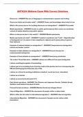 ANTH264 Midterm Exam With Correct Solutions 