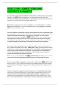 WGU D169 BUNDLE EXAM QUESTIONS WITH COMPLETE ANSWERS