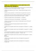 PHRM 123 COMPREHENSIVE EXAM QUESTIONS WITH SOLUTIONS 2025 GRADED A&plus;