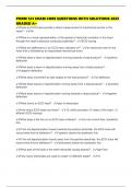 PHRM 123 EXAM CORE QUESTIONS WITH SOLUTIONS 2025 GRADED A&plus;