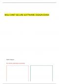 WGU D487 QUESTIONS WITH ANSWERS 2025