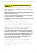 PSE 322 ACTUAL EXAM QUESTIONS WITH SOLUTIONS 2025 GRADED A&plus;