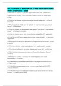 PSI TEXAS STATE BOARD NAIL STUDY GUIDE QUESTIONS WITH ANSWERS A&plus; 2025