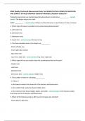 MSSC Quality Practices & Measurement Exam Test NEWEST ACTUAL COMPLETE QUESTIONS AND CORRECT DETAILED ANSWERS &lpar;VERIFIED ANSWERS&rpar; &vert;ALREADY GRADED A&plus;