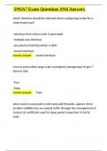 SNSA7 Exam Questions ANd Answers&period;docx