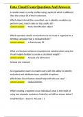 Data Cloud Exam Questions And Answers&period;docx