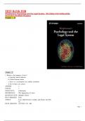 Test Bank For Wrightsman's Psychology and the Legal System&comma; 10th Edition Kirk HeilbrunEdie GreeneAmy Bradfield Douglass Chapter 1-15