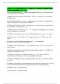 SPMT 319 CORE EXAM ACTUAL EVALUATION QUESTIONS WITH ANSWERS A&plus; 2025