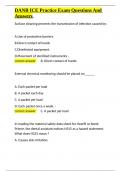 DANB ICE Practice Exam Questions And Answers&period;docx