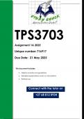 TPS3703 Assignment 1A &lpar;QUALITY ANSWERS&rpar; 2025