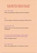 PCAB-AMO TEST LATEST ACTUAL 2025  QUESTIONS AND VERIFIED ANSWERS&period;