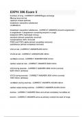 EXPH 386 Exam 5 questions and answers