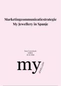 Dutch project Creative Business &vert; My Jewellery marcomplan&vert; 8 gehaald&excl;
