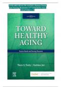 Test Bank - for Toward Healthy Aging&colon; Human Needs and Nursing Response 11th Edition &lpar;Theris A&period; Touhy&comma; 2025&rpar;&comma; Chapter 1-36 &vert; All Chapters&period;