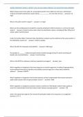 WATER TREATMENT GRADE 2 NEWEST 2025 ACTUAL EXAM COMPLETE 230 QUESTIONS AND ANSWERS