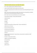 NUR 351 Exam Questions and Answers Latest Update 2025 Graded A&plus;