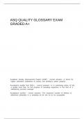 ASQ Quality Glossary