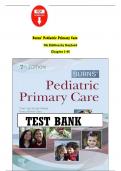 Test Bank For Burns' Pediatric Primary Care 7th Edition Complete Guide Chapter 1-46 by Garzon