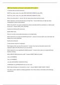 DBMS Exam Questions and Answers Latest Update 2025 Graded A&plus;