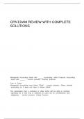 CPA Exam Review