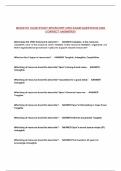 MNG3701 CASE STUDY SPURCORP-VRIO EXAM QUESTIONS AND CORRECT ANSWERS&excl;&excl;