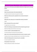 NU110 PJ Exam Questions with complete Answers