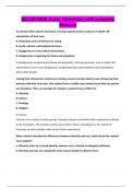 NU110 FINAL Exam &vert;Questions with complete Answers