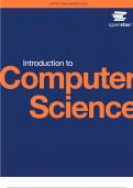 Solutions for Introduction to Computer Science&comma; 1st Edition by Openstax