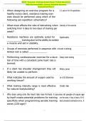 NCSF Personal Training Actual Exam Tested Questions   With Reviewed100&percnt; Correct Detailed Answers  Guaranteed Pass &excl;&excl; 