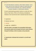 ATI CAPSTONE MEDICAL SURGICAL PROCTORED VERSION 1 AND 2  LATEST 2025 ACTUAL EXAM WITH COMPLETE QUESTIONS AND  CORRECT DETAILED ANSWERS &lpar;100&percnt; VERIFIED ANSWERS&rpar;  &vert;ALREADY GRADED A&plus;&vert; &vert;&vert;PROFESSOR VERIFIED&vert;&vert; 