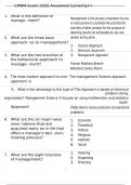 CPWM Exam 2025 Answered Correctly&excl;&excl;&excl;