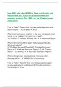 New 2025 Workday HCM Pro Core certification test  Review with 300 real exam prep questions and  answers&sol; workday Pro HCM core certification exam  2025 &lpar;new&excl;&rpar;  True or False&quest; Search lets you use partial searches and  abbreviations&period; - ANSW&period;&period;True