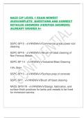 NACE CIP LEVEL 1 EXAM NEWEST  2025COMPLETE  QUESTIONS AND CORRECT  DETAILED ANSWERS &lpar;VERIFIED ANSWERS&rpar;  &vert;ALREADY GRADED A&plus;          SSPC-SP15 - ANSWCommercial grade power tool  cleaning 