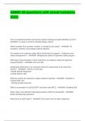 AMMO 49 questions with actual solutions 2025