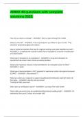 AMMO 49 questions with complete solutions 2025 &lpar;1&rpar;&period;