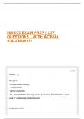 HWCCE EXAM PREP &vert; 137 QUESTIONS &vert; WITH ACTUAL SOLUTIONS&excl;&excl;