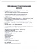 HSC 300 exam Final question with answers