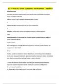 D514 Practice Exam Questions and Answers &vert; Verified