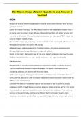 D514 Exam Study Material&plus;Questions and Answers &vert; Verified