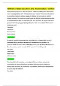 D514  LATEST 2025 EXAMS BUNDLE
