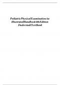 Test Bank- Pediatric Physical Examination&colon; An Illustrated Handbook 4th Edition &lpar;Karen G&period; Duderstadt&comma; 2025&rpar;Newest Edition  ISBN&colon; 9780323831550 