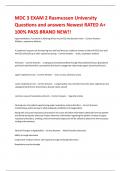 MDC 3 EXAM 2 Rasmussen University Questions and answers Newest RATED A&plus; 100&percnt; PASS BRAND NEW&excl;&excl;