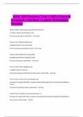 AHS 126 Practice Test &vert; 100&percnt; Correct Answers &vert; Verified &vert; Latest 2025&sol;2026 Version
