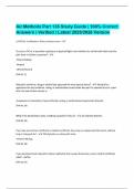Air Methods Part 135 Study Guide &vert; 100&percnt; Correct Answers &vert; Verified &vert; Latest 2025&sol;2026 Version