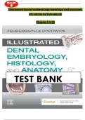 LUSTRATED DENTAL EMBRYOLOGY HISTOLOGY AND ANATOMY 5TH EDITION FEHRENBACH TEST BANK